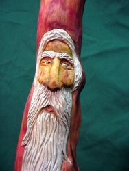 cypress knee Santa detail